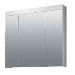 Spiegelkast Devon Hoogglans Wit 3-Deurs 80x75cm