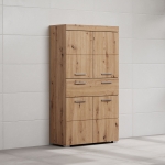 Badkamerkast Amanda Naturel 73x132cm