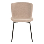 House Nordic Eetkamerstoel Maceda Bouclé Beige