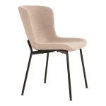 House Nordic Eetkamerstoel Maceda Bouclé Beige