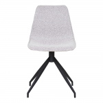 House Nordic Eetkamerstoel Monaco Swivel Bouclé Zand