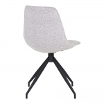 House Nordic Eetkamerstoel Monaco Swivel Bouclé Zand