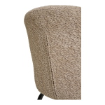 House Nordic Eetkamerstoel Safira Beige Bouclé