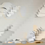Urban Nature Culture Wanddecoratie Wood Block Off White