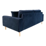 House Nordic Bank Lido 2,5 Zits Velvet Donkerblauw