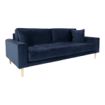 House Nordic Bank Lido 3 Zits Velvet Donkerblauw