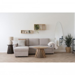 House Nordic Chaise Longue Slaapbank Belfast met Opslag Zand