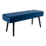 House Nordic Bankje Skiby Velvet Donkerblauw