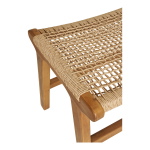 House Nordic Voetenbank Derby Teak Naturel