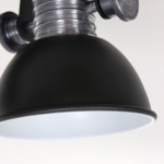 Steinhauer Brooklyn Wandlamp 2-lichts Zwart