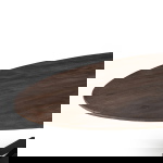 LABEL51 Eettafel James Ovaal Espresso 210cm