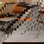 LABEL51 Eetkamerstoel Solid Walnoot