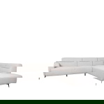 LABEL51 Hoekbank Bolzano Bouclé Naturel Rechts