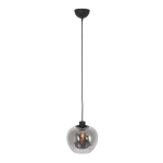 Steinhauer Hanglamp Lotus 1-Lichts Zwart