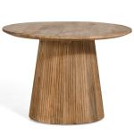 Bijzettafel Mokka Lichtbruin Ø60cm - Giga Meubel