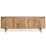 Tv-meubel Mokka Lichtbruin 175cm - Giga Meubel