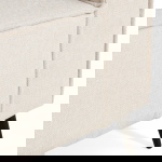 Hoekbank Kate Rechts Linnen Beige - Giga Meubel
