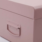 House Doctor Opberg Box Metal Beige/Roze