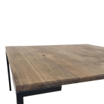 House Nordic Salontafel Lugano Smoked Eikenhout 110cm