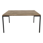 House Nordic Salontafel Lugano Smoked Eikenhout 90cm