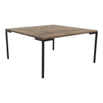 House Nordic Salontafel Lugano Smoked Eikenhout 90cm