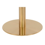 House Nordic Salontafel Bolzano Marmerlook Wit/Goud Ø70cm