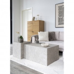 House Nordic Sidetable Prague MDF Marmer 40cm