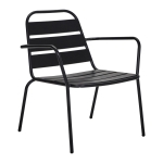 House Doctor Fauteuil Outdoor Helo Zwart