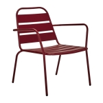 House Doctor Fauteuil Outdoor Helo Rood