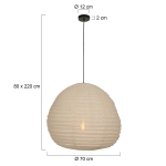 Anne Light & Home Bangalore Hanglamp Ø70cm