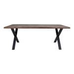 House Nordic Eetkamertafel Toulon Smoked Eikenhout 200cm