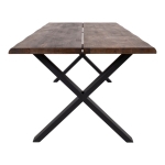 House Nordic Eetkamertafel Toulon Smoked Eikenhout 200cm