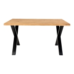 House Nordic Eetkamertafel Toulon Geolied Eikenhout 140cm