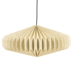 By-Boo Hanglamp Zuki 2 Papier Linnen Naturel