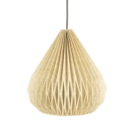 By-Boo Hanglamp Zuki 3 Papier Linnen Naturel