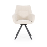 By-Boo Eetkamerstoel Bliss Met Armleuning Beige