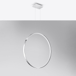 Hanglamp Rio Chrome 4000K Ø78cm - Giga Meubel