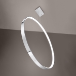 Hanglamp Rio Chrome 4000K Ø78cm - Giga Meubel