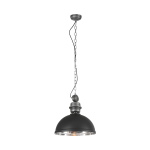 Mexlite Hanglamp Gaeve Zwart/Chrome Ø50cm