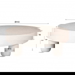 Salontafel Bulky Stone Ø110cm - Giga Meubel