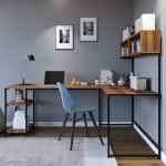 Bureau Cansin Melamine Walnoot