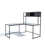 Bureau Tasarim Melamine Zwart