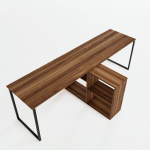 Bureau London Walnoot 240cm