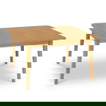 Salontafel Nyborg Naturel Oil 90x90cm - Giga Meubel