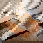 Hangend Nachtkastje Nuovo Travertinlook - Giga Meubel
