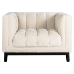 Richmond Fauteuil Beaudy Wit Chenille Fr-Bergen