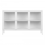 House Nordic Dressoir Brisbane Staal Wit 140cm