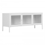 House Nordic Tv-Meubel Brisbane Staal Wit 130cm