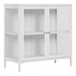 House Nordic Kast Dalby Staal Wit 80cm