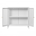 House Nordic Kast Dalby Staal Wit 80cm